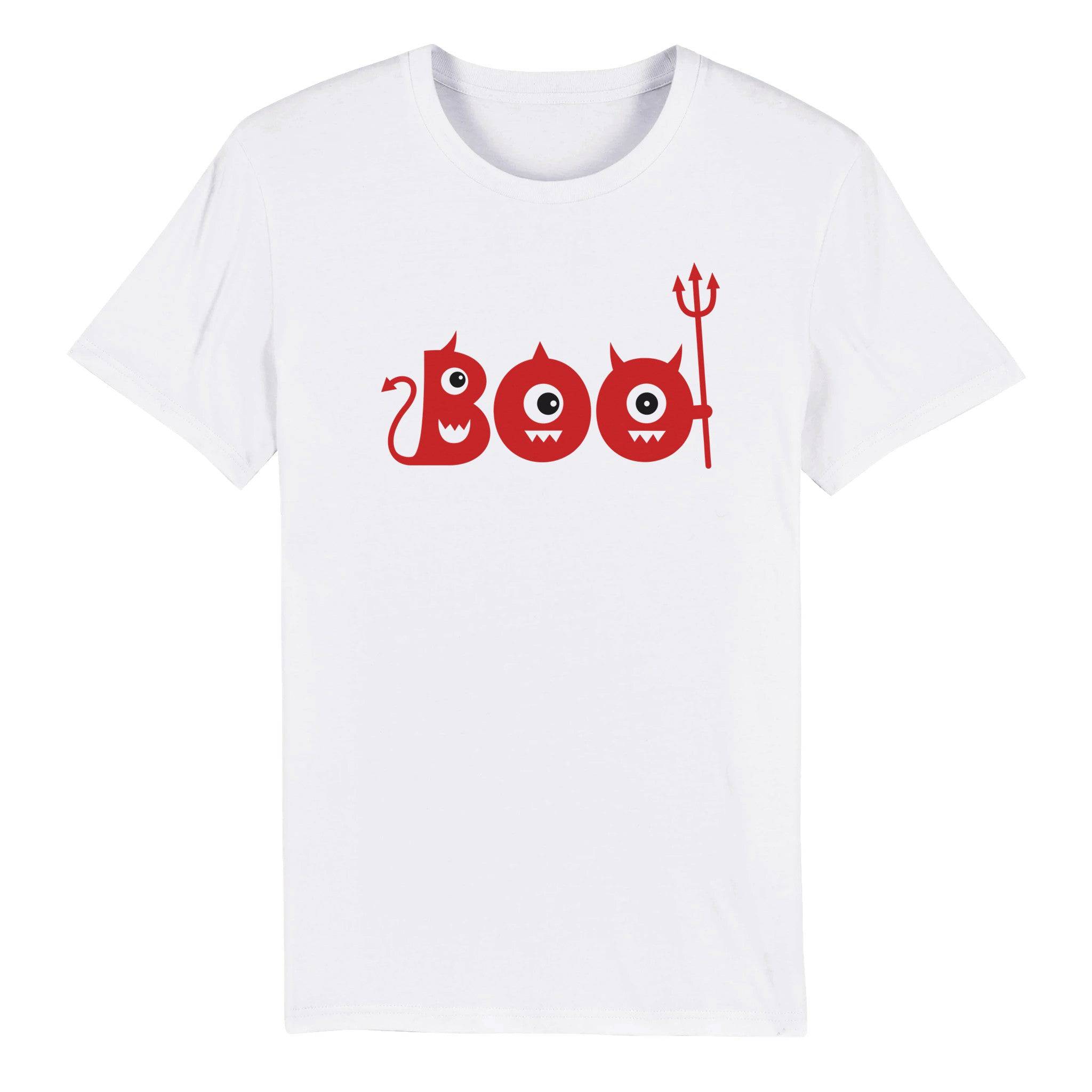 100% Organic Unisex T-shirt/Boo-Halloween
