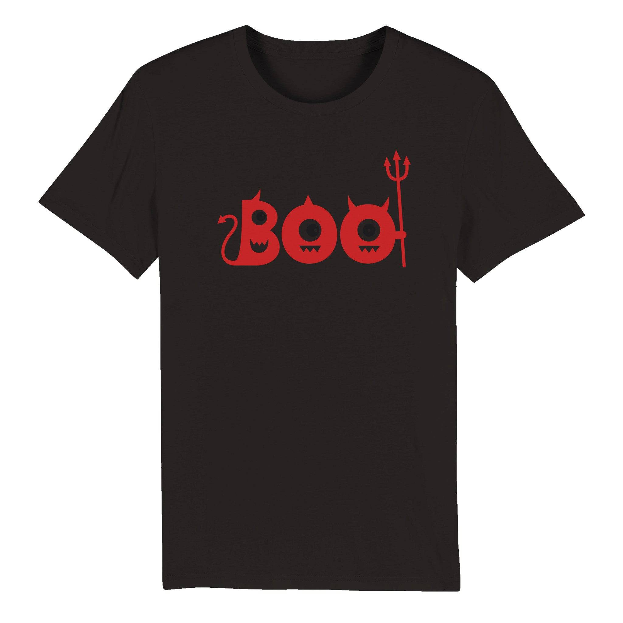 100% Organic Unisex T-shirt/Boo-Halloween