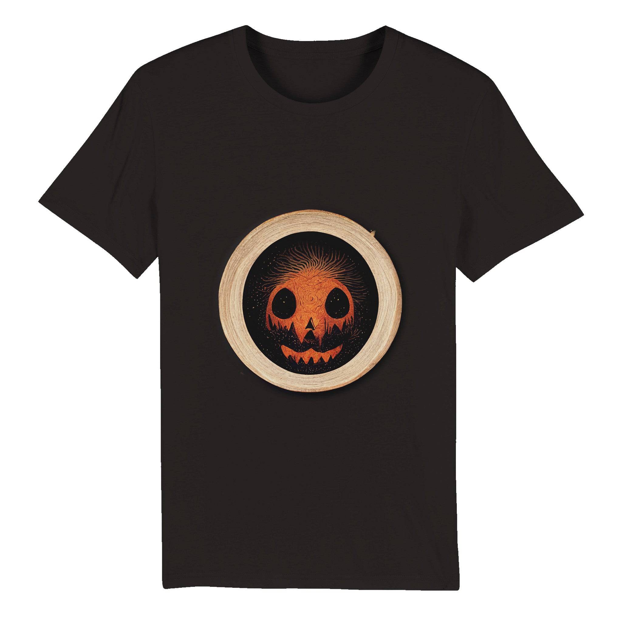 100% Organic Unisex T-shirt/Halloween-Pumkin