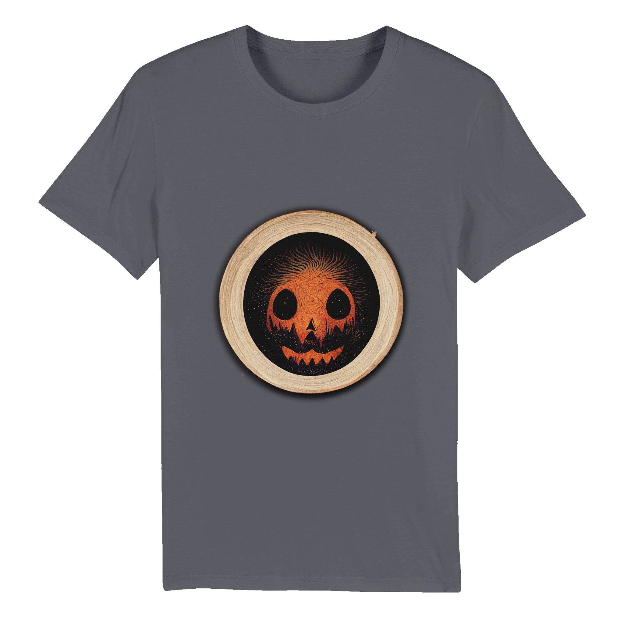 100% Organic Unisex T-shirt/Halloween-Pumkin