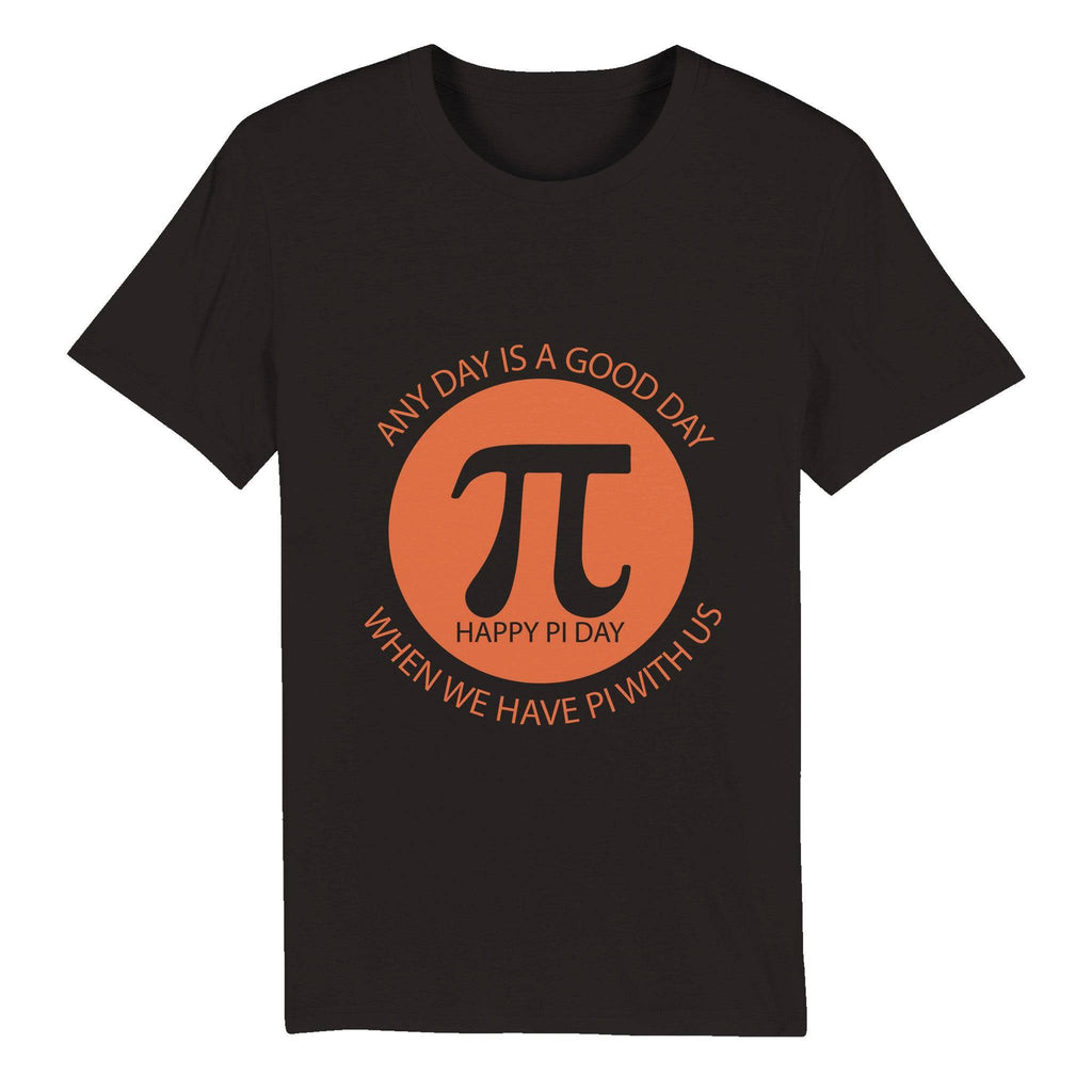 100% Organic Unisex T-shirt/π-Happy-Day