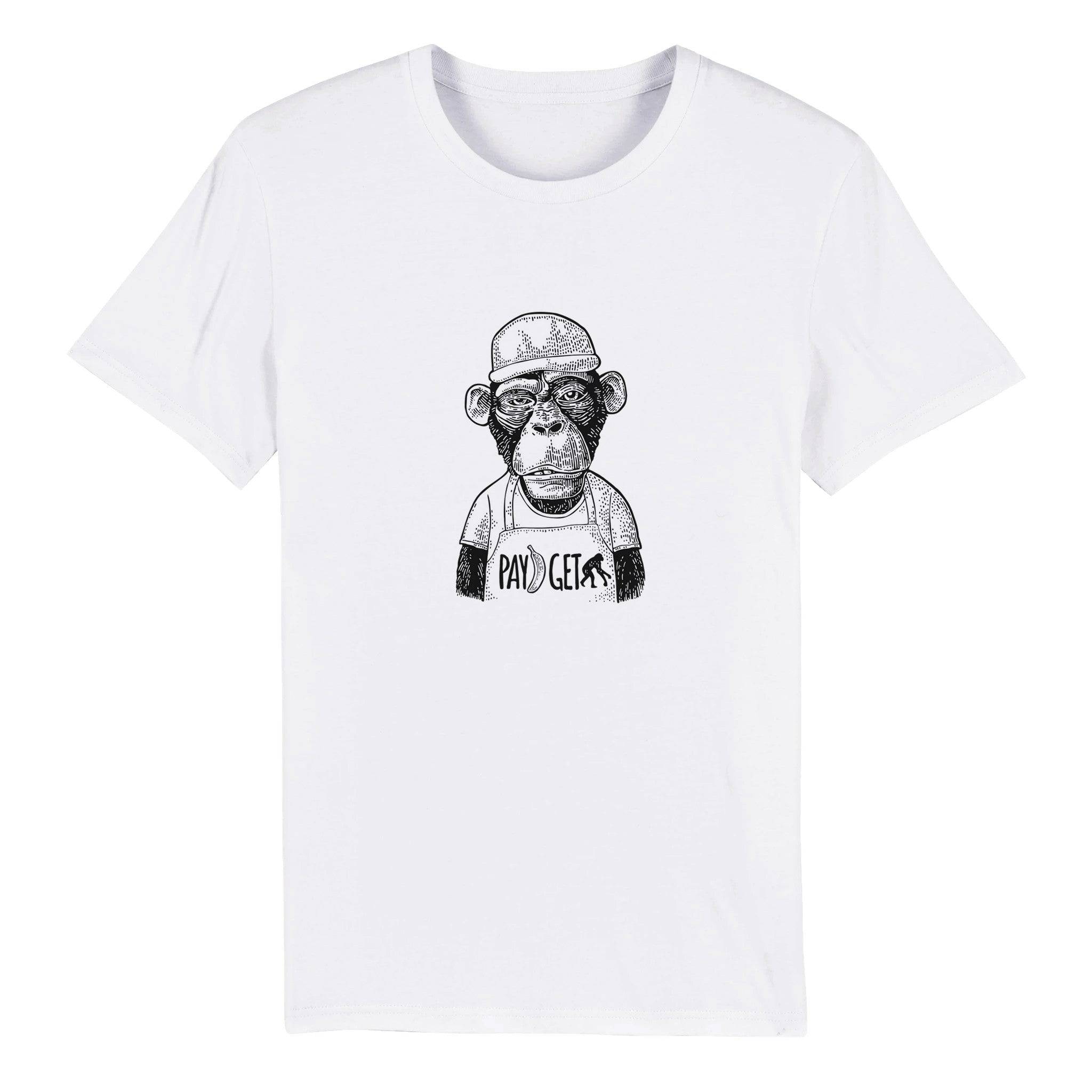 100% Organic Unisex T-shirt/Monkey-Banana