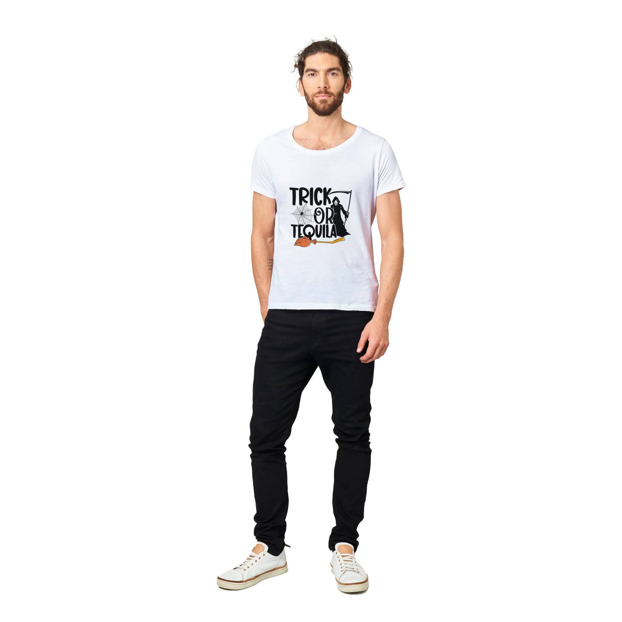100% Organic Unisex T-shirt/Trick-Or-Tequila