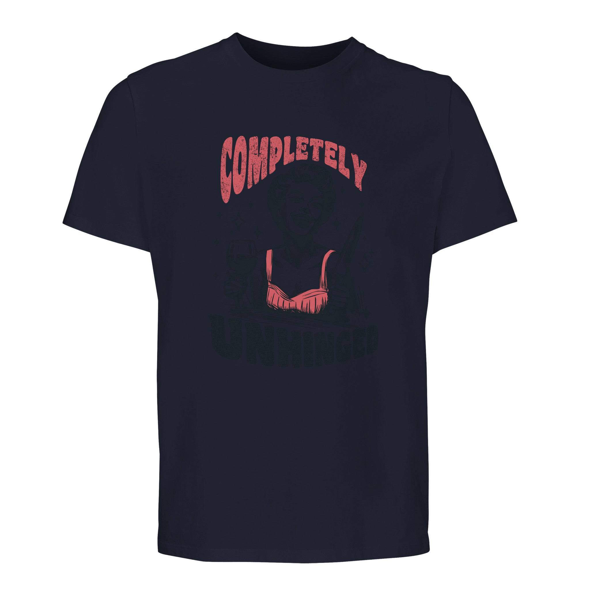 100% Organic Unisex T-shirt/Completely-Unhinged