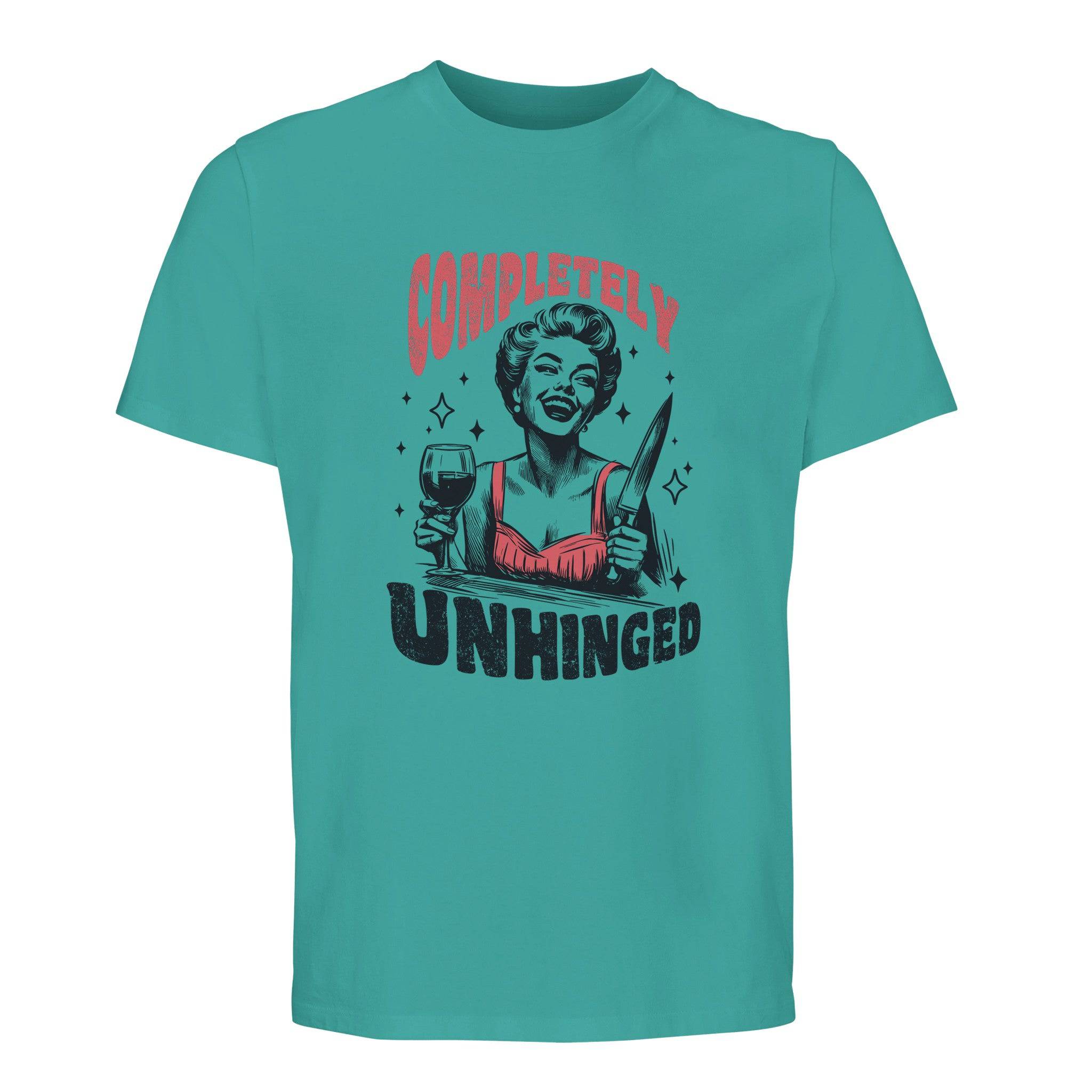 100% Organic Unisex T-shirt/Completely-Unhinged