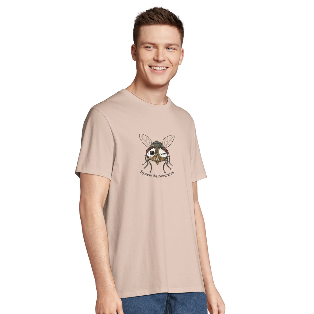Wacky Winking Fly Organic Cotton Tee /Sustainable-Organic-Cotton-Apparel