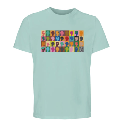 100% Organic Unisex T-shirt/Abstract-People-New