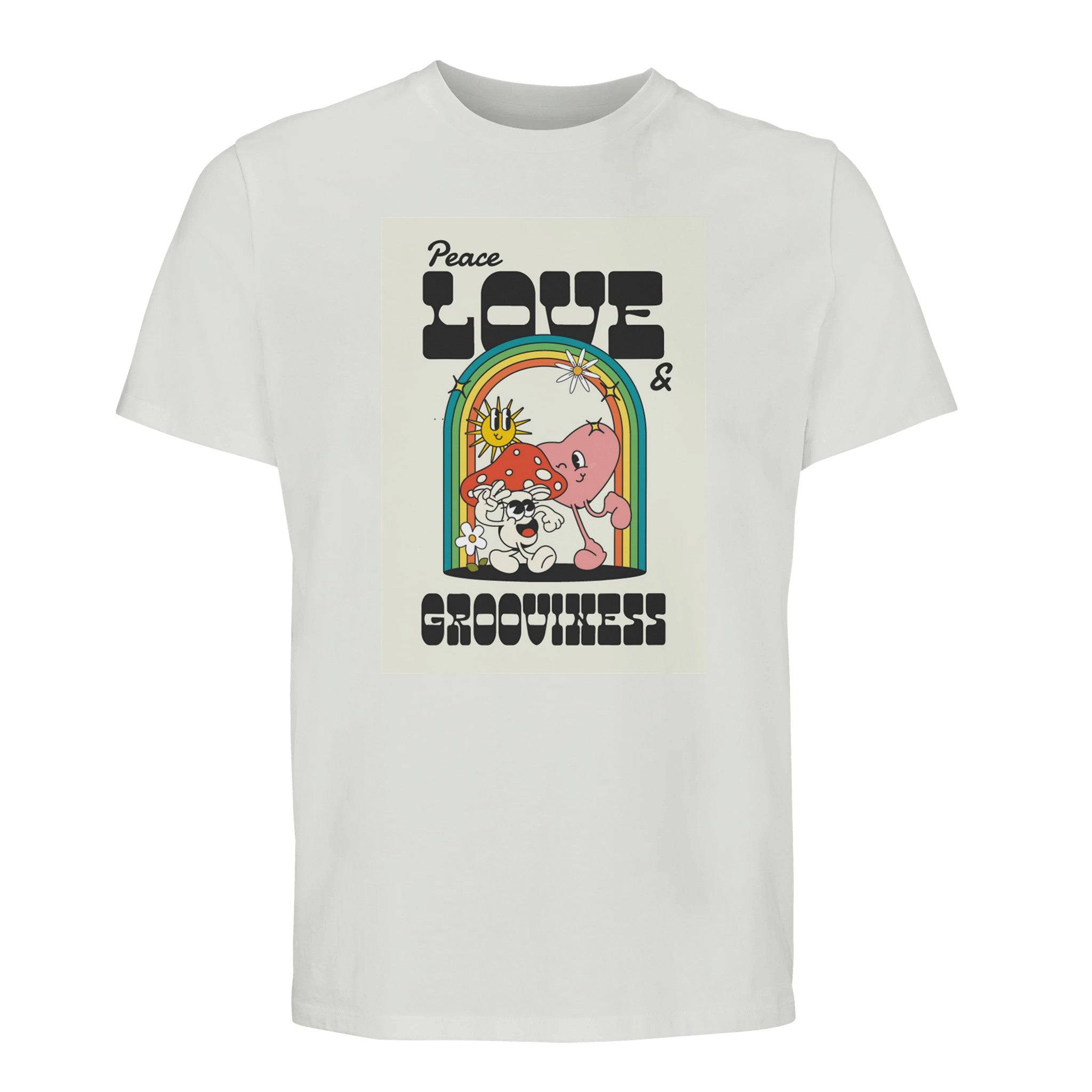 100% Organic Unisex T-shirt/Love-Retro