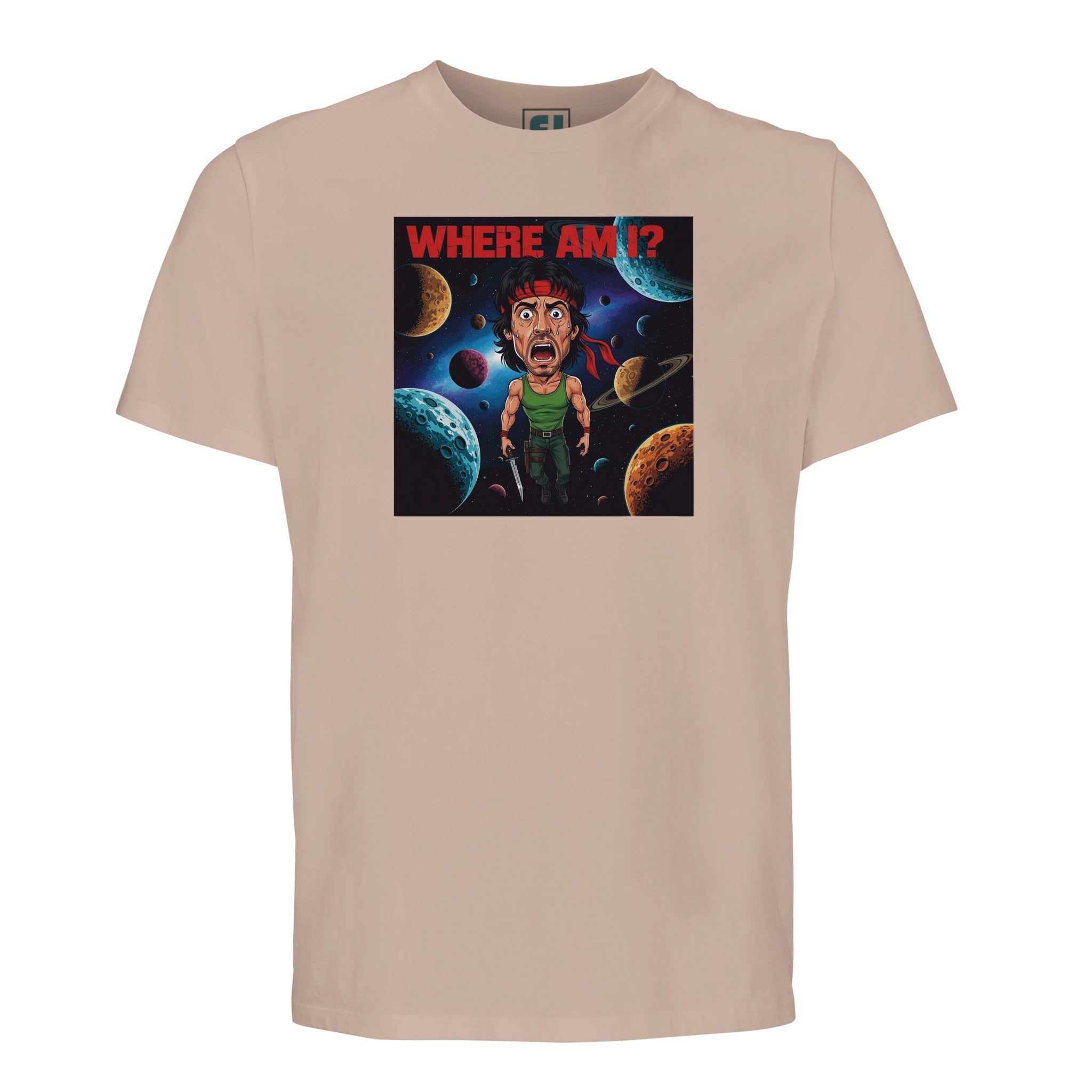 Cosmic Rambo 'WHERE AM I?'/Sustainable-Organic-Cotton-Apparel
