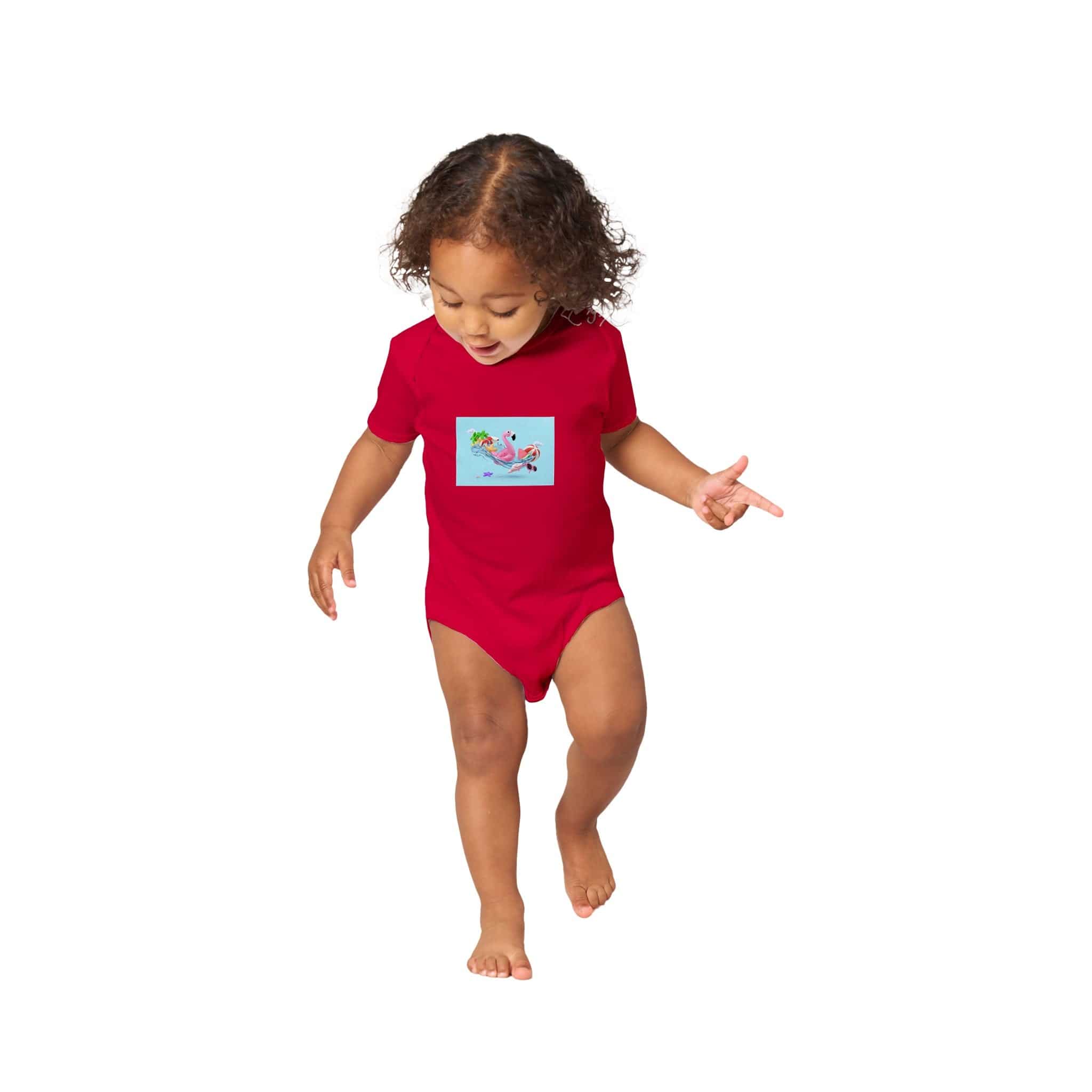 Organic cotton baby bodysuit/Summer-Tools - Classic