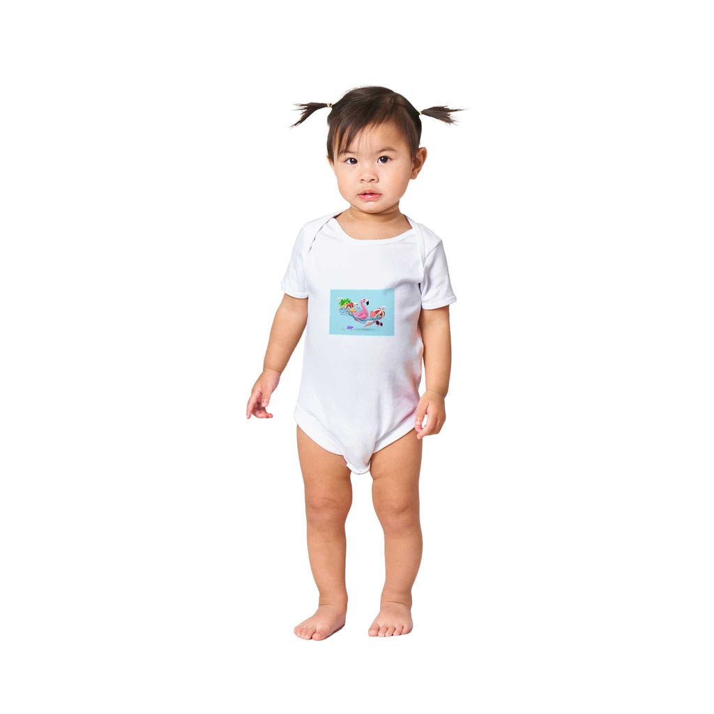 Organic cotton baby bodysuit/Summer-Tools - Classic