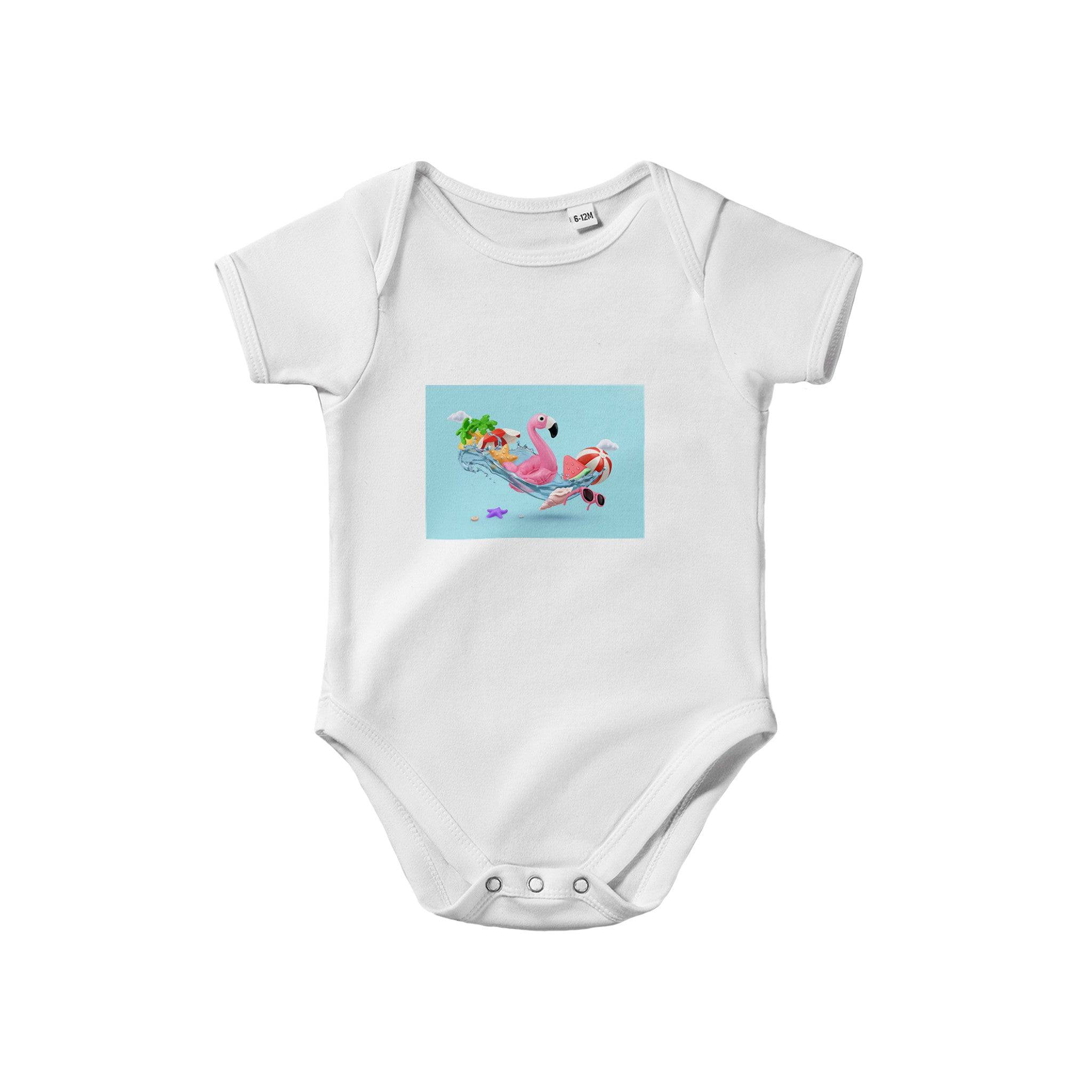 Organic cotton baby bodysuit/Summer-Tools - Classic