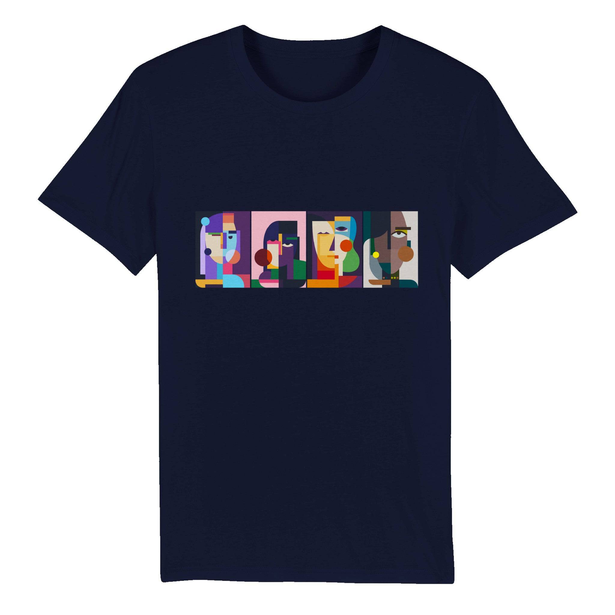 100% Organic Unisex T-shirt/Abstract-Art