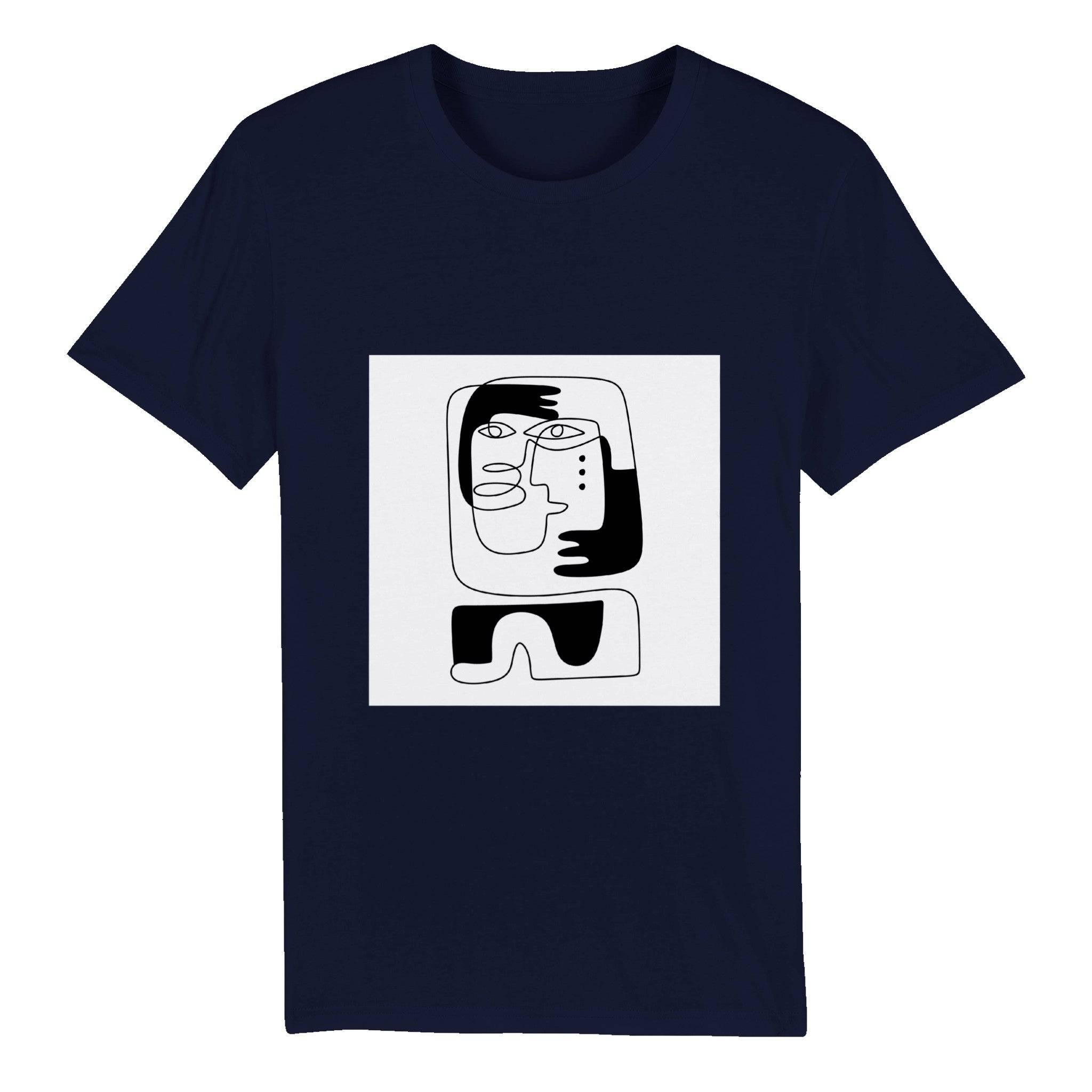 100% Organic Unisex T-shirt/Abstract-Love