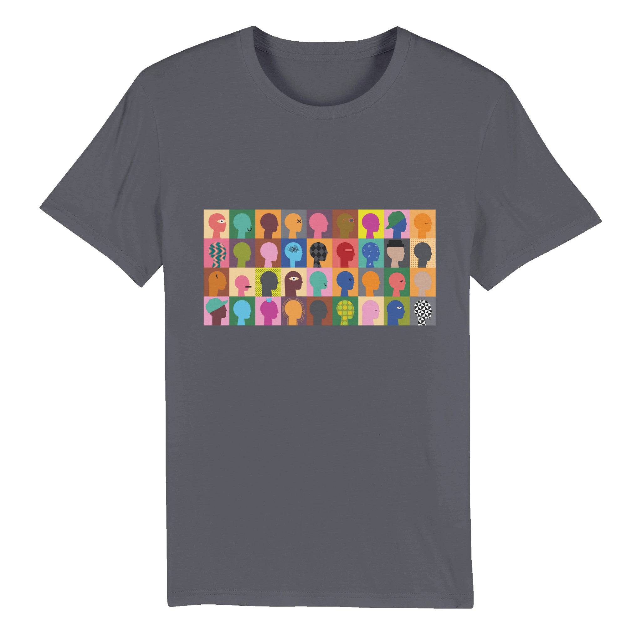 100% Organic Unisex T-shirt/Abstract-People