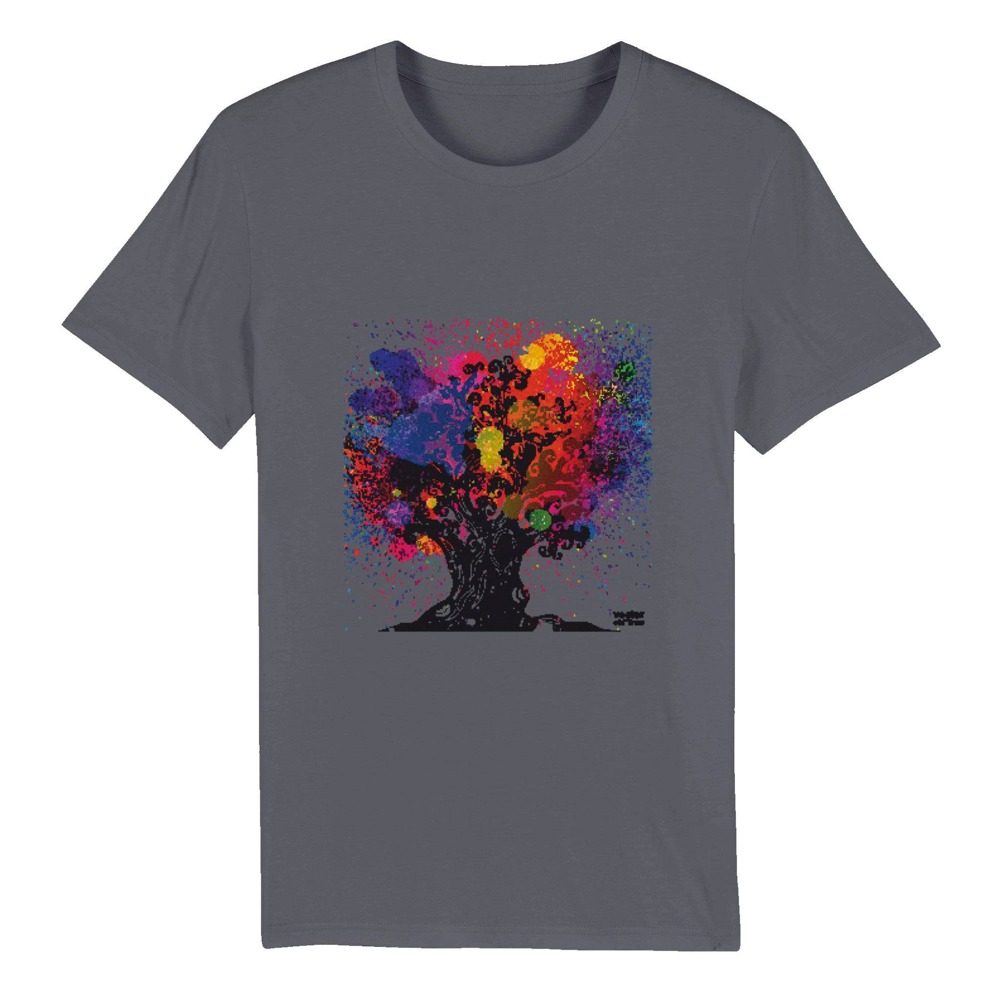 100% Organic Unisex T-shirt/Abstract-Tree