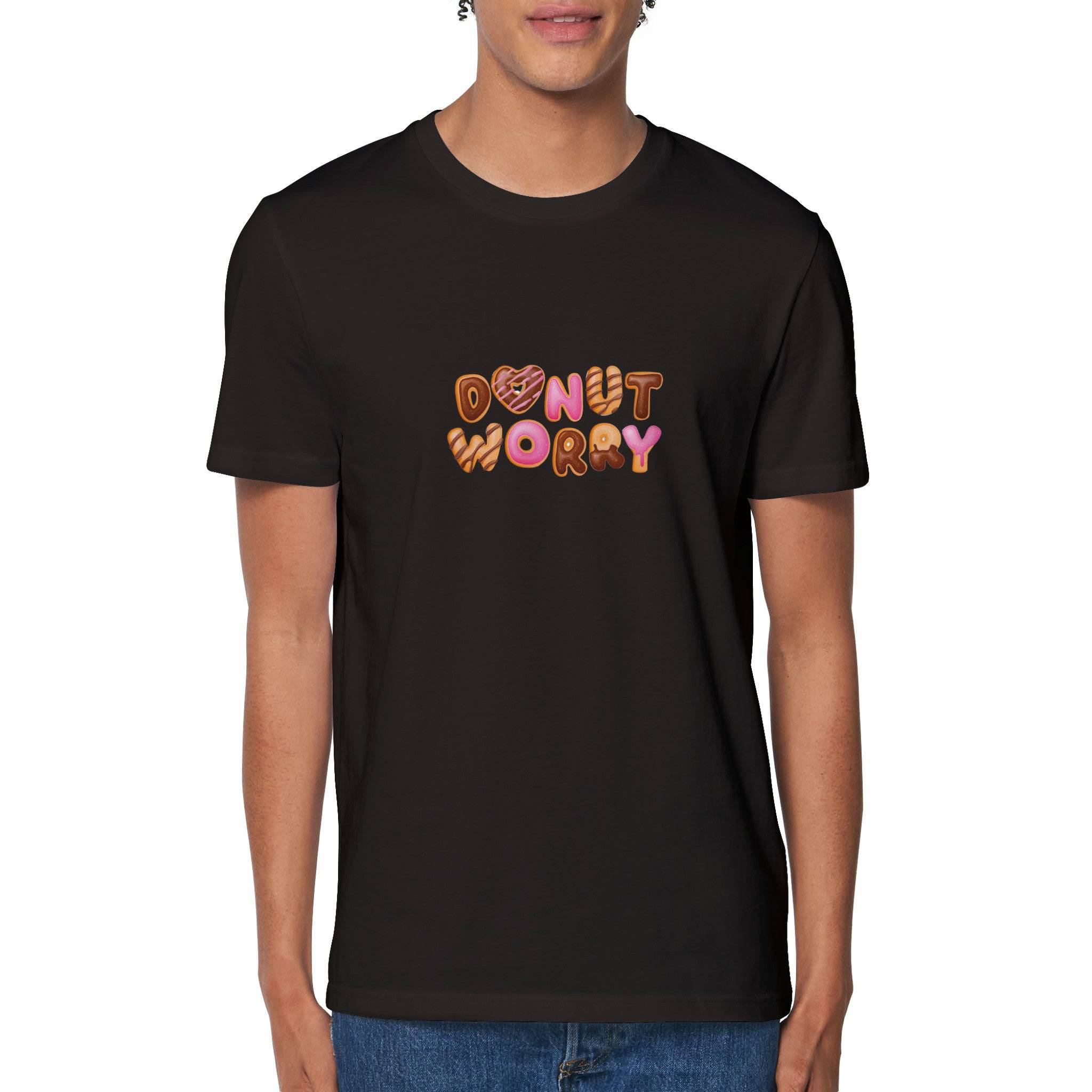 100% Organic Unisex T-shirt/Donut-Worry