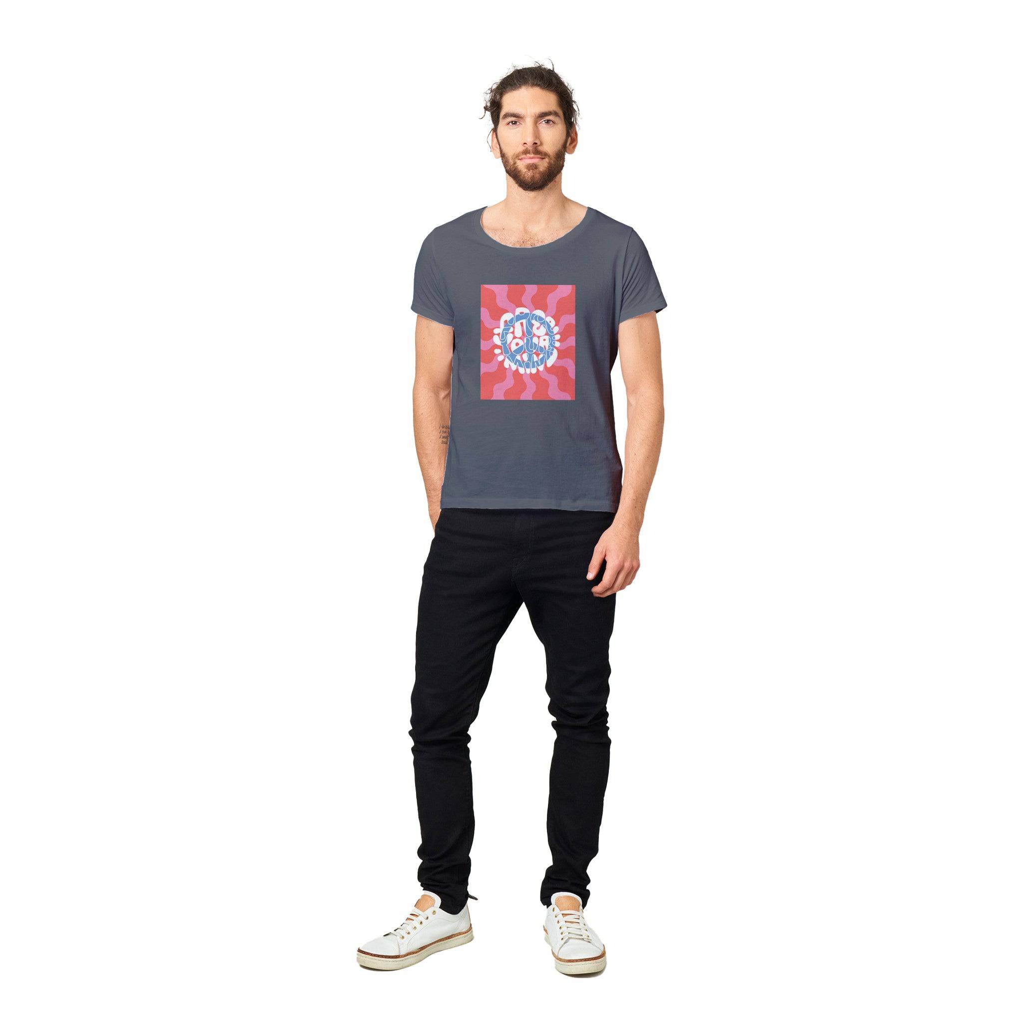 100% Organic Unisex T-shirt/Free-Your-Mind
