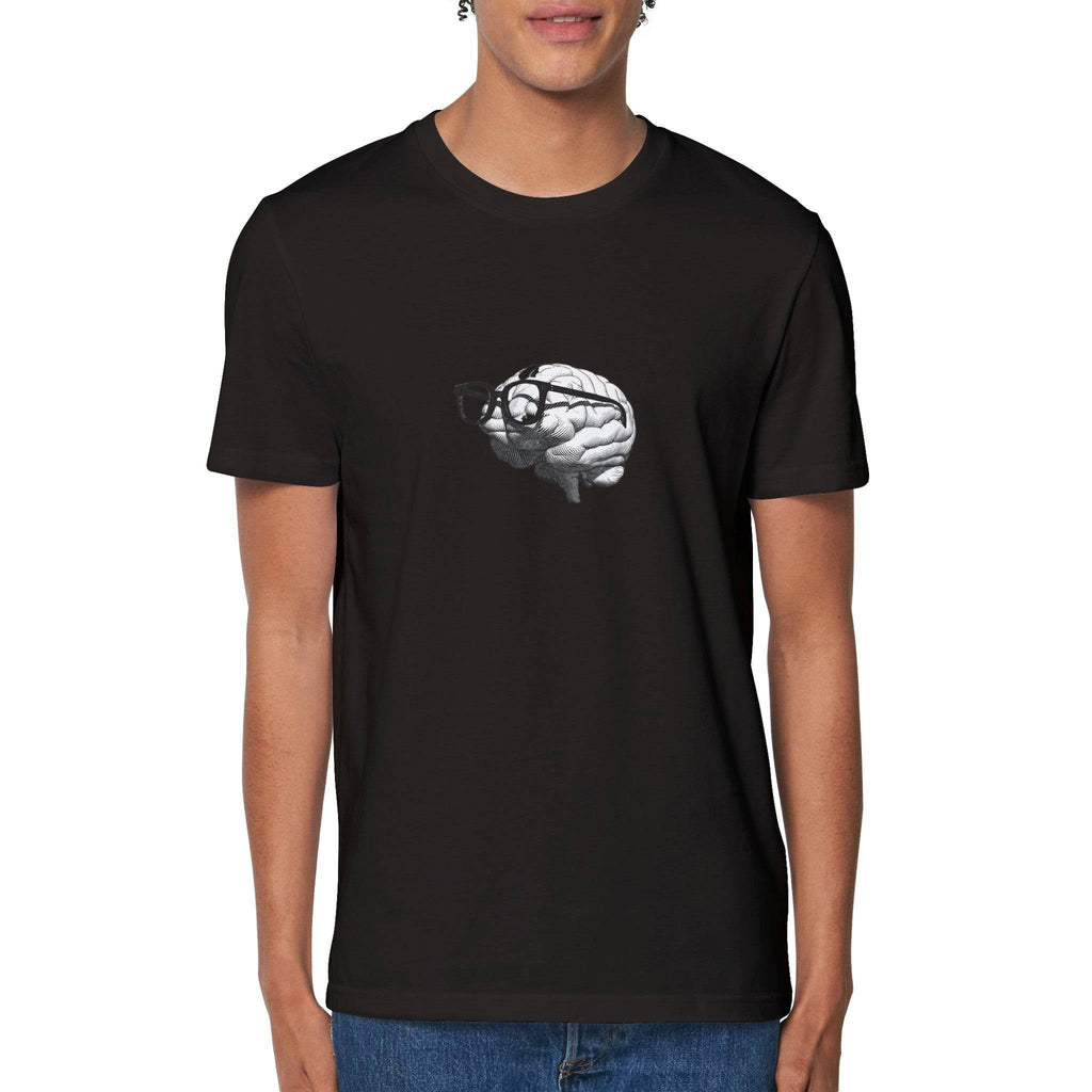 100% Organic Unisex T-shirt/Mr-Brain
