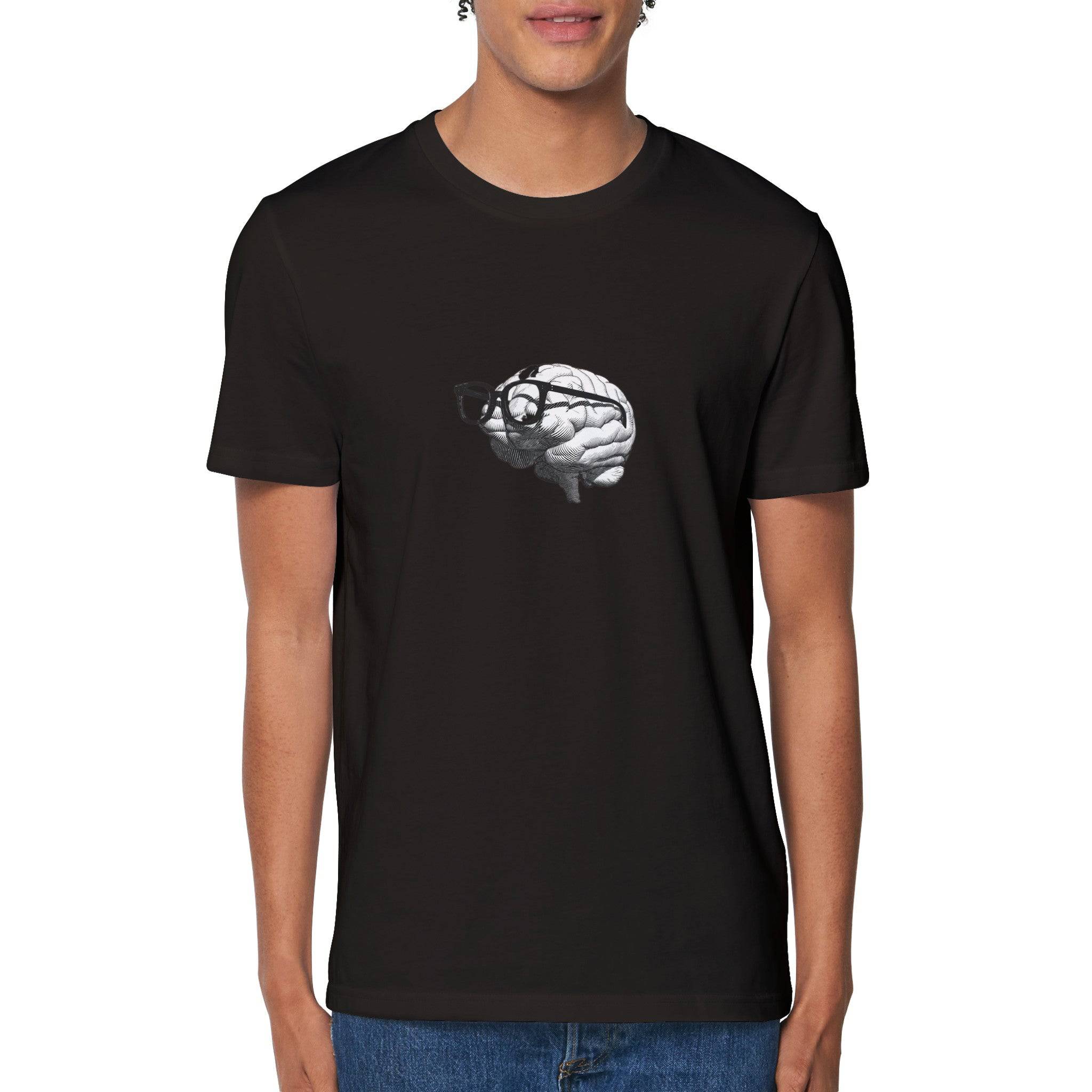 100% Organic Unisex T-shirt/Mr-Brain