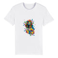 100% Organic Unisex T-shirt/Music-Color