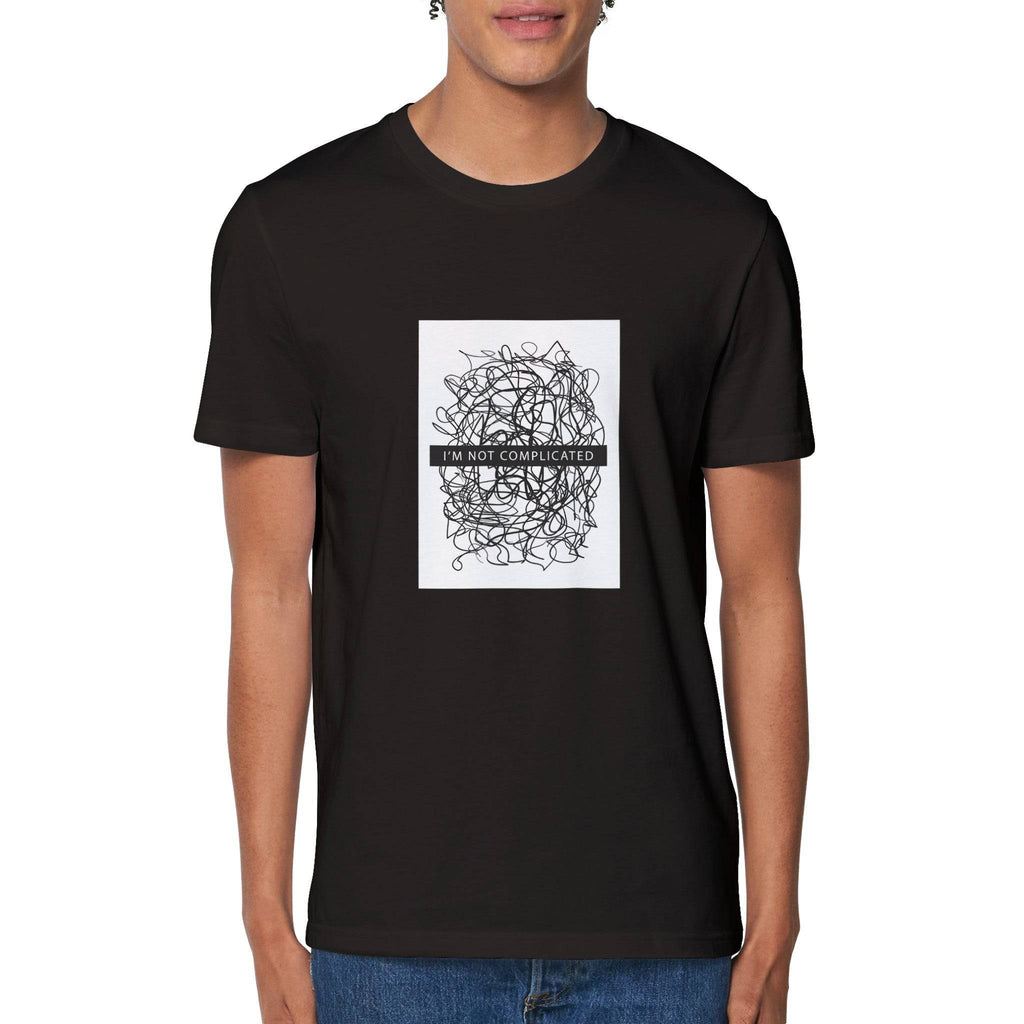100% Organic Unisex T-shirt/Not-Complicated