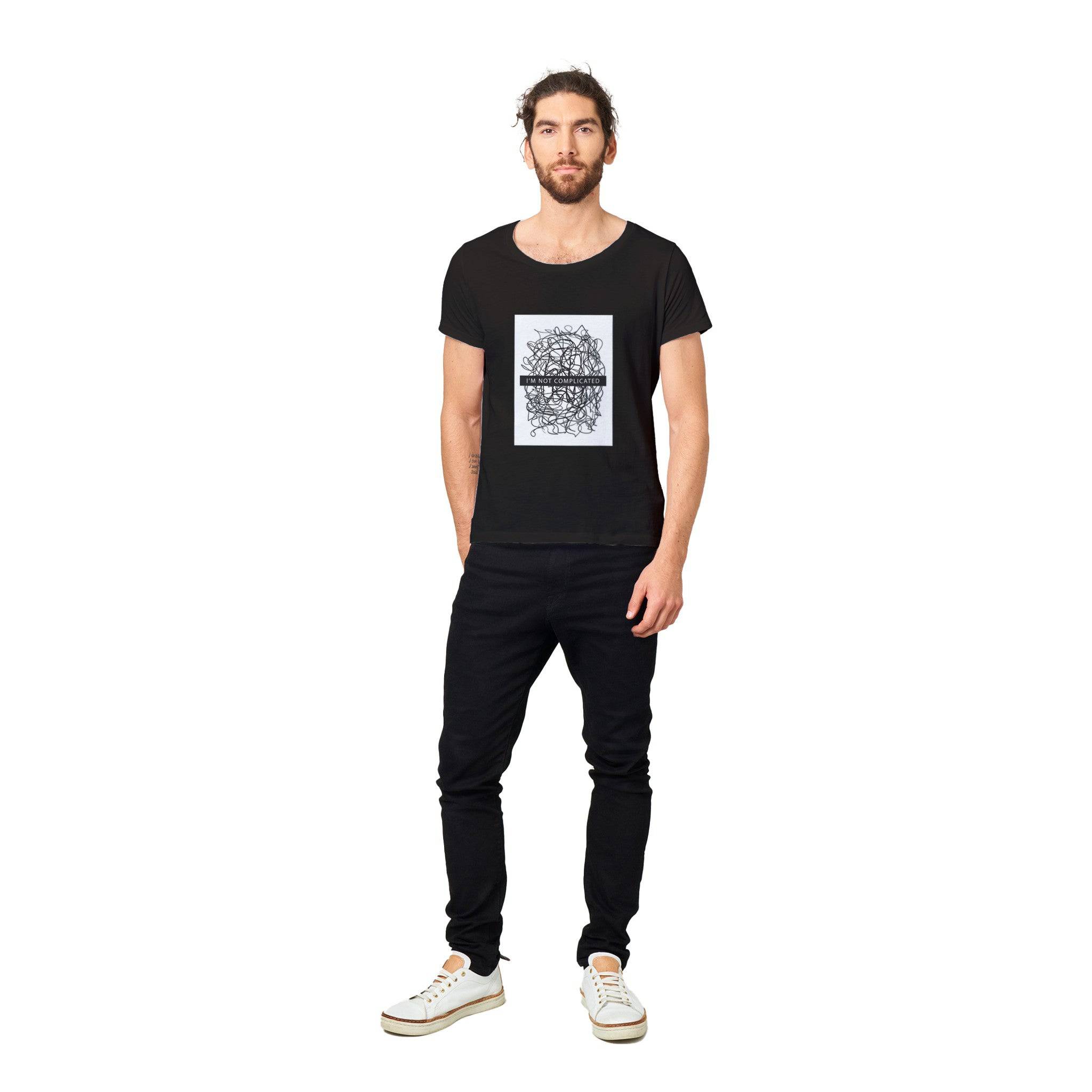 100% Organic Unisex T-shirt/Not-Complicated