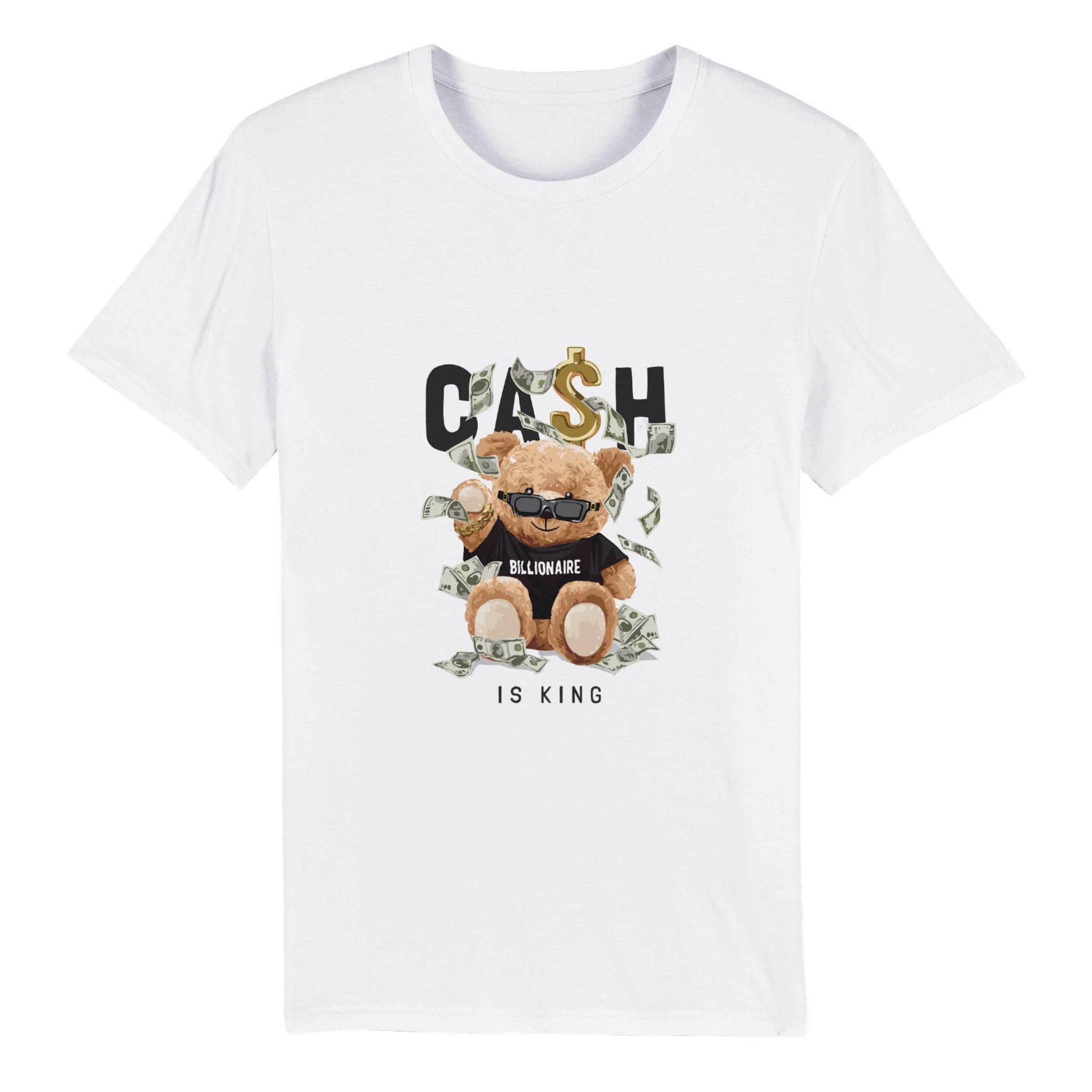100% Organic Unisex T-shirt/Teddy-Bear-Billioner