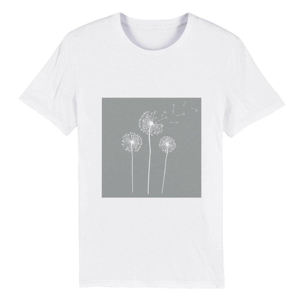 100% Organic Unisex T-shirt/Wind-Flowers