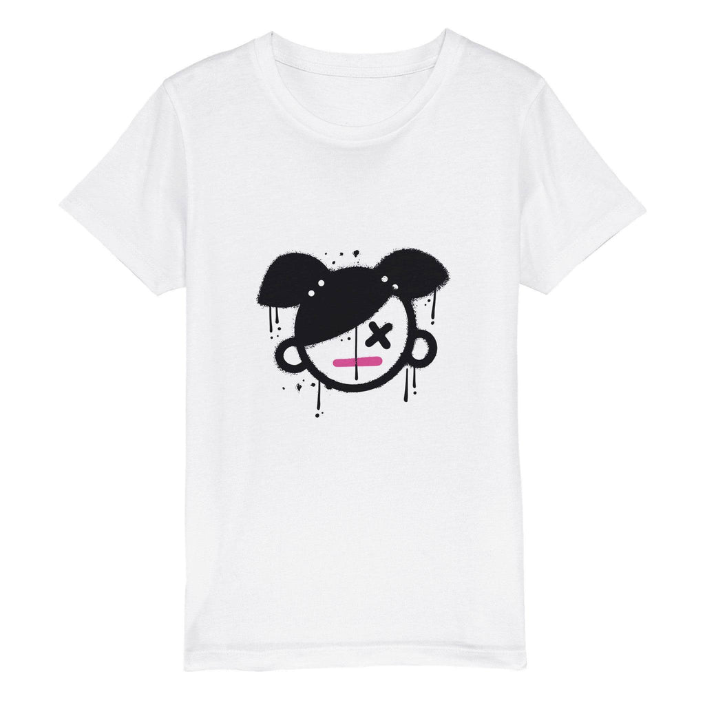 Organic Kids Crewneck T-shirt/Girly