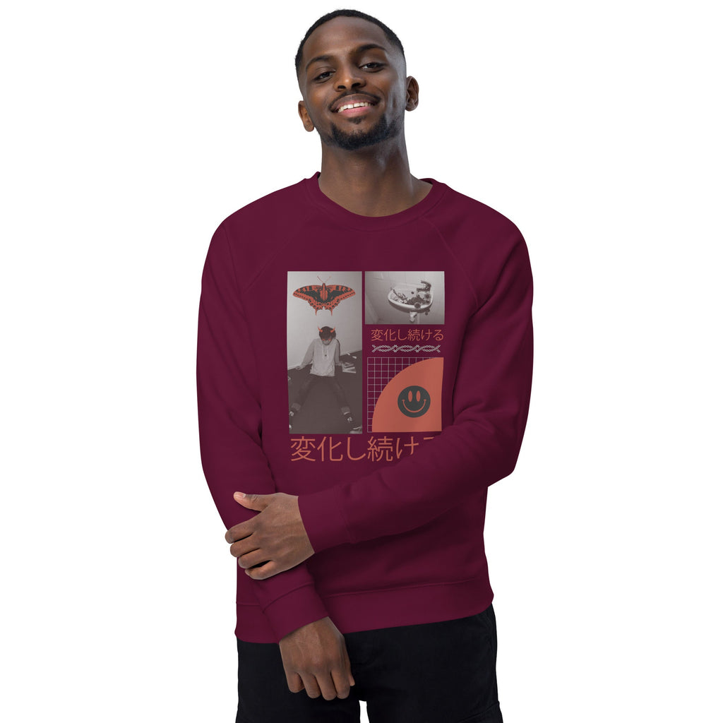 Unisex organic sweatshirt/Anime-1