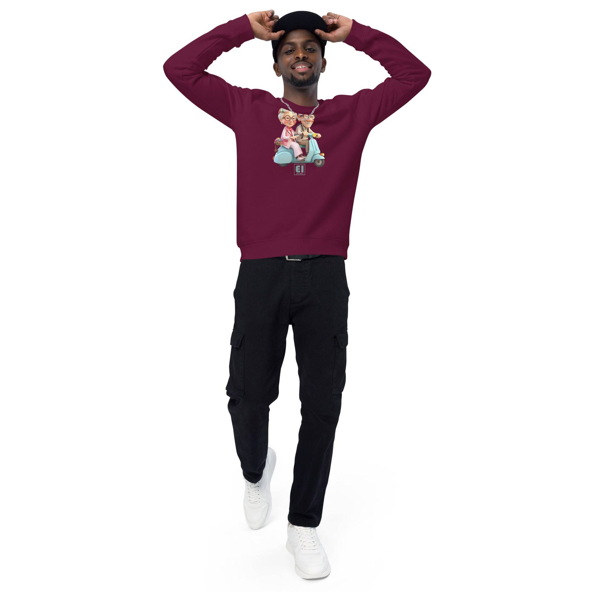 Unisex organic sweatshirt/Grandparents-Singing