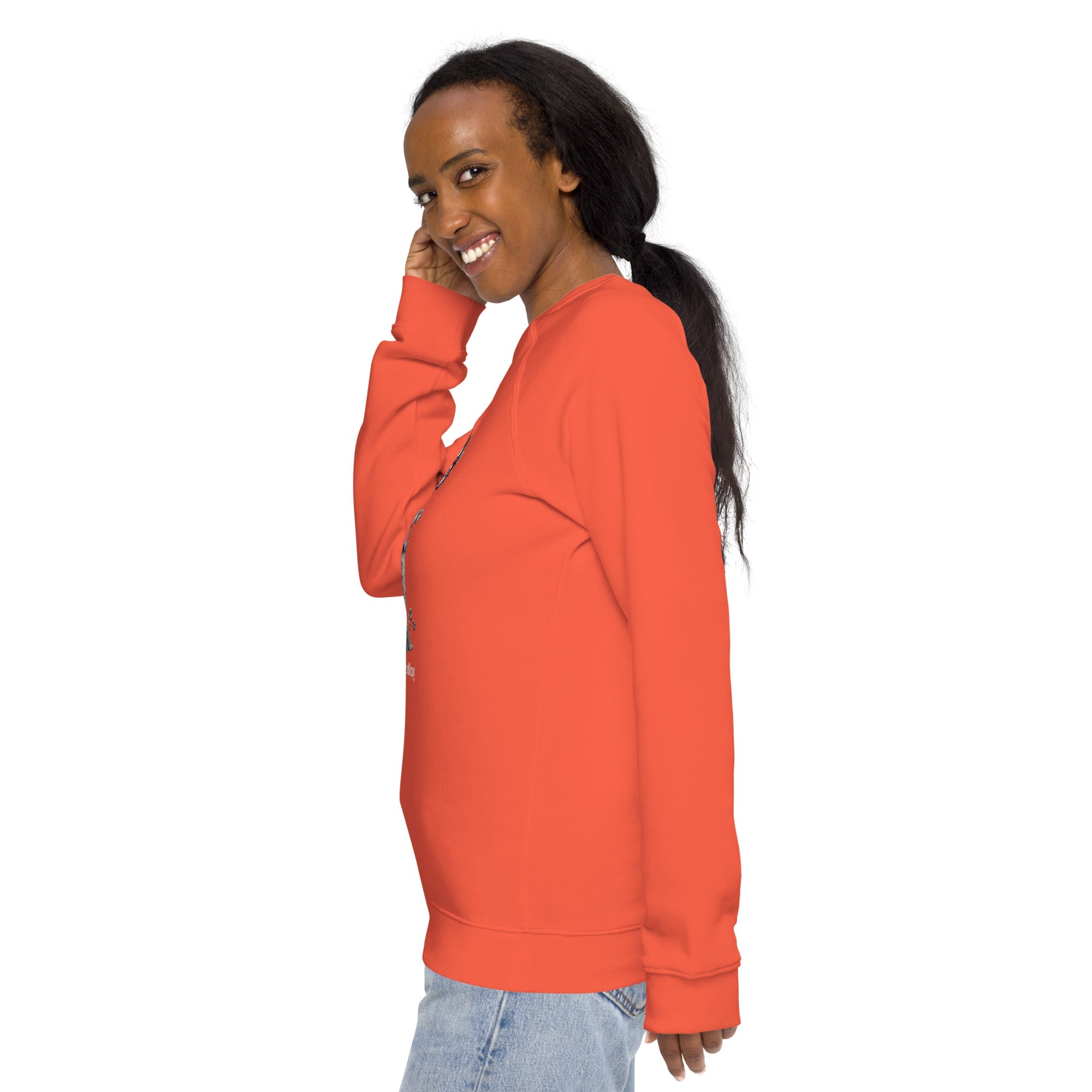 Unisex Organic Sweatshirt/Happy-Creepy-Wedding