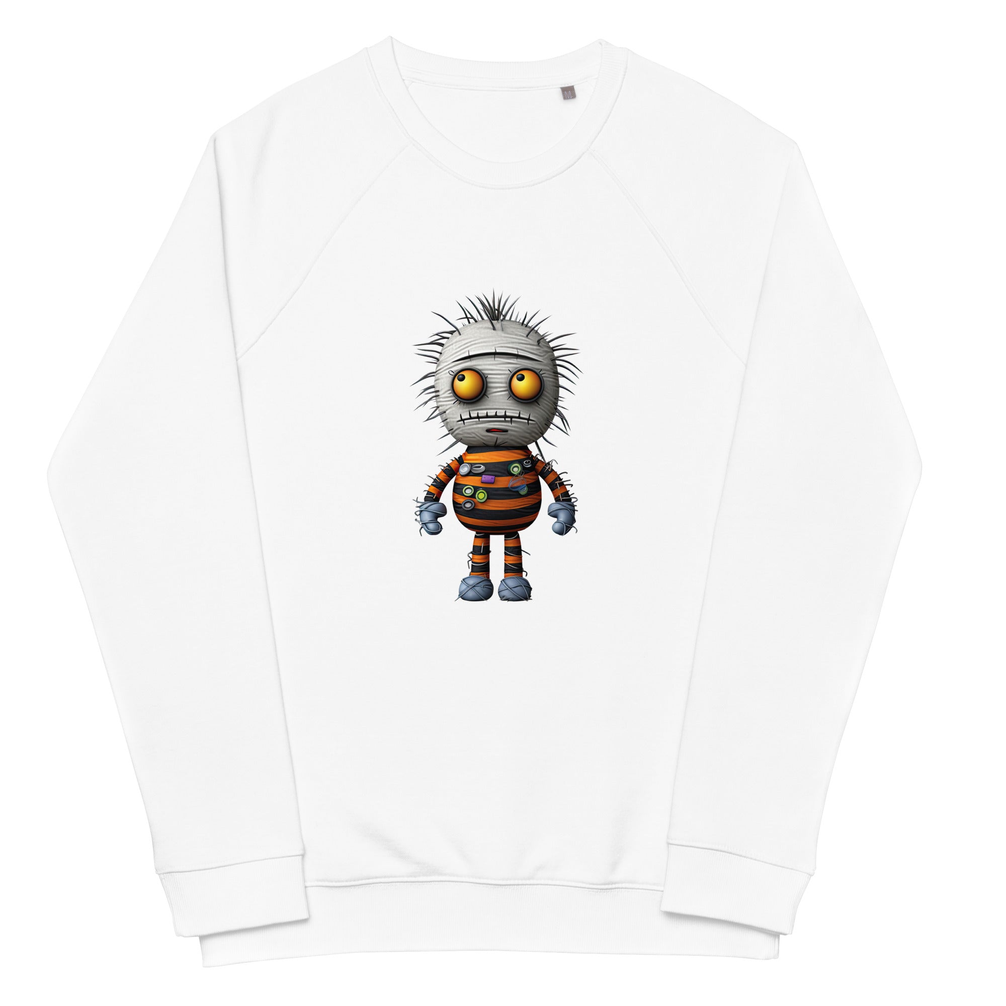 Unisex Organic Sweatshirt/Funny-Creepy-Doll